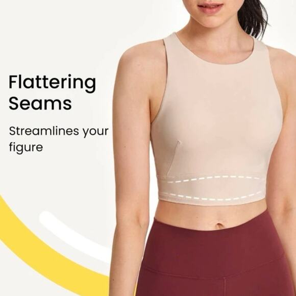 Other Other - GLOWMODE Longline Sports Bra Tank Top